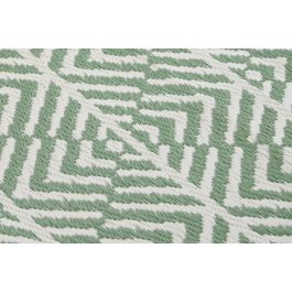 DKD Home Decor Alfombra Azul Verde Menta 180 x 120 x 1 cm (4 Unidades)
