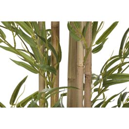 DKD Home Decor Planta Oriental de Bambú Verde Natural 210x50x50 cm (2 Unidades)