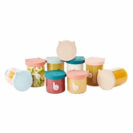 Babymoov BAB3661276175518 Isy Bowls Macetas de Conservación de Vidrio Borosilicato Graduadas - Juego de 9 (6x250ml + 3x120ml) Precio: 64.88999979. SKU: S7183331