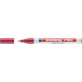 Marcador T.Opaca Perm. Edding  780 Conico Rojo (Set de 10) Precio: 51.9937. SKU: B1AKADP3N7