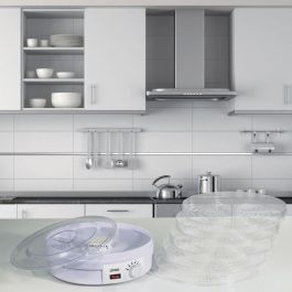 Livoo DOM202 Deshidratador de Alimentos para Frutas y Verduras con Termostato, Ventilación Uniforme y 5 Bandejas