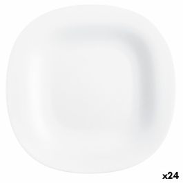 Plato de Postre Luminarc Carine Blanco Vidrio (19 cm) (24 Unidades) Precio: 61.79000036. SKU: S2708939