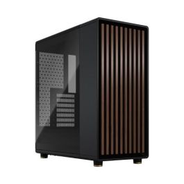 Case de PC - Diseño fractal - North Charcoal Black TG Dark T Case de PC - Diseño fractal - North Charcoal Black TG Dark T