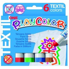 Tempera Solida Playcolor Textil One 10Gr. Estuche De 6 Colores Precio: 7.95000008. SKU: B1BD5W59SF