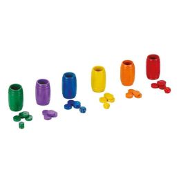 Cayro - Accesorios de Juego de Mesa de Madera para 6 Jugadores, para Niños a partir de 5 años Cayro - Accesorios de Juego de Mesa de Madera para 6 Jugadores, para Niños a partir de 5 años