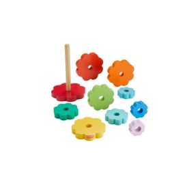 Pirámide madera aros apilable fisher-price. Pirámide madera aros apilable fisher-price.