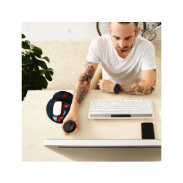 Wondee Alfombrilla de Ratón Star Wars Darth Vader Ergonómica Gel Reposamuñecas Antideslizante 230x250 mm