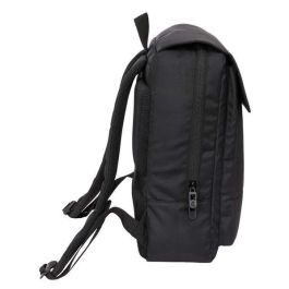 Safta Mochila con Solapa Portátil 13,3'' + USB Real Madrid Premium 29x39x12 cm