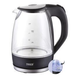 Thulos Hervidor de Agua TH-HV12 1.7L 1850/2200W, Vidrio Borosilicato, Luz LED Azul, Base 360° Precio: 21.58999975. SKU: B1HFWSBM9L