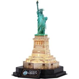 Rompecabezas 3D iluminado - Estatua de la Libertad - Juego de construcción - EXPLORA - 79 piezas - A partir de 8 años Rompecabezas 3D iluminado - Estatua de la Libertad - Juego de construcción - EXPLORA - 79 piezas - A partir de 8 años