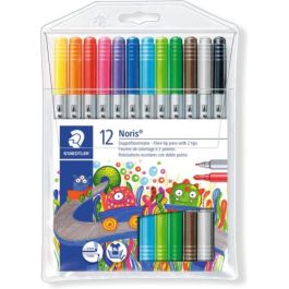 Estuche Cartón con 24 Rotuladores Doble Punta Colores Pastel Staedtler 3200 C24P Precio: 12.68999963. SKU: B1CBWNSZP3