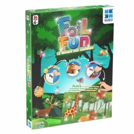 Actividad creativa - MEGABLEU - Foil Fun - Animal Kingdom - obras mágicas fáciles de crear Precio: 30.50000052. SKU: B1JL834ZZS