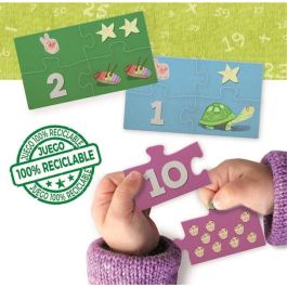 Educa Juego de Aprendizaje Aprender es Divertido Los Números con 40 Piezas Encajables, Didáctico para Niños y Niñas de 3 a 5 Años