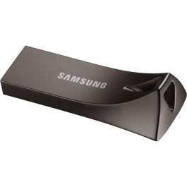 Samsung MUF-256BE4/APC Pendrive USB 3.1 Gen 1 256GB BAR Plus Titan Gray, 400 MB/s Lectura, Cuerpo Metálico, Duradero