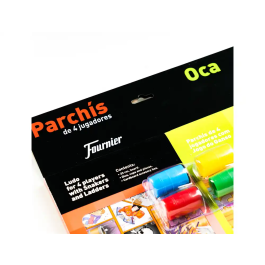 Fournier Juego de mesa Parchís con oca tablero pequeño 42,5x33x4,45 cm