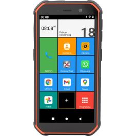 Olympia TREK Outdoor - Smartphone 5.5" Android 10, 3GB RAM, 32GB Almacenamiento, Cámara 13MP, IP68 Negro Naranja Precio: 154.4999995. SKU: B16PKCGQMD