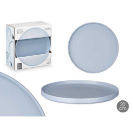 Plato Postre 20 Cm Liso Azul Vessia (24 Unidades) Plato Postre 20 Cm Liso Azul Vessia (24 Unidades)