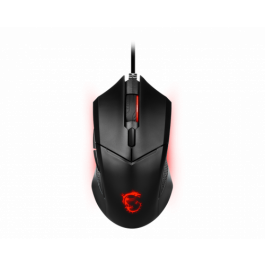 MSI S12-0401800-CLA Ratón Ambidextro Óptico USB 4200 DPI Negro