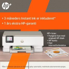 HP 242P6B V2 Impresora Multifunción Envy Inspire 7220e WiFi Doble Banda, Dúplex Automático, Imprime Escanea Copia, Color Blanca