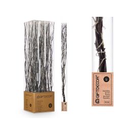 Giftdecor Ramillete Varas Negro 30 LEDs 90 cm - Decoración en Madera de Sauce (12 Unidades) Giftdecor Ramillete Varas Negro 30 LEDs 90 cm - Decoración en Madera de Sauce (12 Unidades)