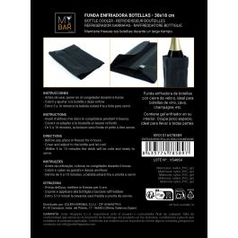 Inde Enfriador de Botellas de Vino y Champagne My Bar 38x18 cm (24 Unidades)