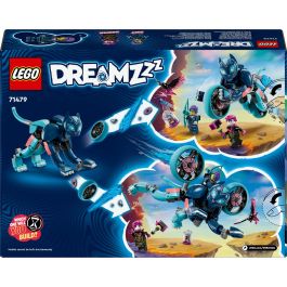 LEGO 71479 Moto Felina de Zoey DREAMZzz - Gato de Juguete Reconstruible 2 en 1, Se Transforma en Moto o Vehículo de Vuelo