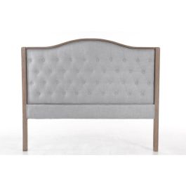 DKD Home Decor Mecedora Sixties Gris Claro Natural 88 x 78 x 66 cm