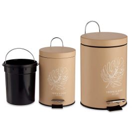 Papelera Tropical Bath 3L Berilo 23X24CM (6 Unidades) Precio: 45.78999975. SKU: B1ASEZJZA7