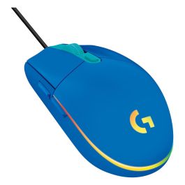 Logitech Ratón G203 Lightsync Azul Gaming 8000 DPI Iluminación RGB Cableado USB Precio: 39.49999988. SKU: S7816704