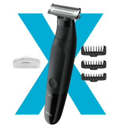 Braun XT3100 Recortadora Híbrida Serie X para Barba y Cuerpo con Lámina Flexible 4D, Resistente al Agua y 3 Peines Precio: 27.99527753. SKU: B183JFDZF2