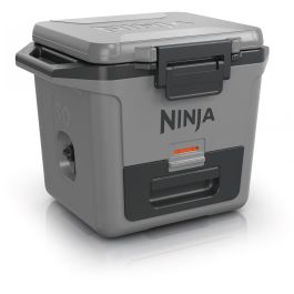 Ninja FB131EUGY FrostVault Nevera Portátil 28 L Gris con Asa de Transporte y Bloqueable