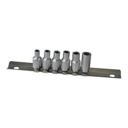 Mota Juego de 6 bocallaves 1/4" (4-7mm) Ek111 - Acero