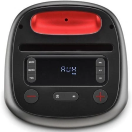 NGS Altavoz Portable Wild Swag Go Bluetooth 80W Luces LED TWS USB Aux