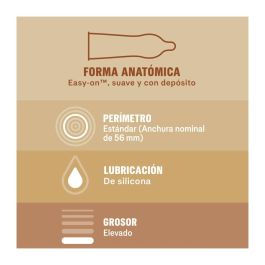 Durex REAL FEEL piel con piel Preservativos Extra Fino Lubricados Anatomic Easy-On 12 Unidades