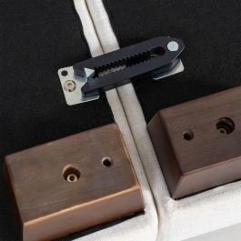 Sofá 4 Plazas Rayas Crema Tejido 282 X 101 X 71 cm