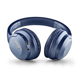 NGS ARTICAGREEDBLUE Auriculares Inalámbricos Bluetooth 5.1 con Micrófono Diadema Plegable Azules Hasta 12h Batería