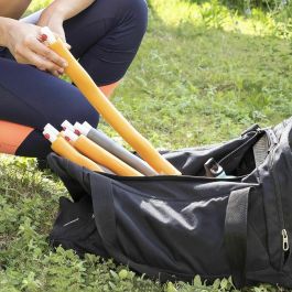 Pack Aro de Fitness Desmontable Recubierto de Espuma y Faja Deportiva Adelgazante con Efecto Sauna InnovaGoods