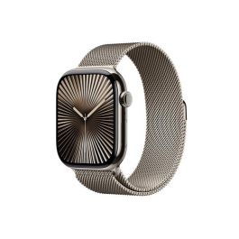 Apple Watch Series 10 (GPS + Cellular) 46mm Titanio con Correa Milanese Loop, Pantalla Retina OLED Always-On, ECG, Oxígeno en Sangre, Chip S10, 18h Batería