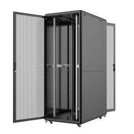 Lanview Armario Rack 19'' 42U 80x120 para Servidores Independiente con Puerta Frontal de Cristal Templado y Trasera Sólida Lanview Armario Rack 19'' 42U 80x120 para Servidores Independiente con Puerta Frontal de Cristal Templado y Trasera Sólida