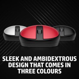 HP 240 Pike Silver Ratón Inalámbrico Bluetooth, Conexión Estable y Seguimiento Rápido para PC y Portátiles