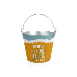 Inde Cubo para Hielo Redondo, 5 Litros, Capacidad 5L, Diámetro 22.5 cm x Altura 18.5 cm (8 Unidades)