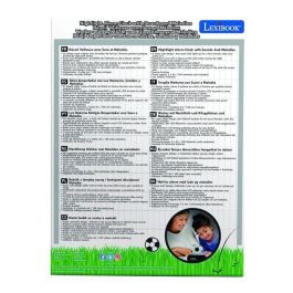 Lexibook LEX3380743097800 Despertador Digital con Luz Nocturna y Efectos de Sonido de Fútbol