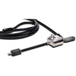 Kensington Candado de seguridad MiniSaver con llave para Portátiles, Tablets y Ultrabooks - Cable de acero al carbón de 1.8 m