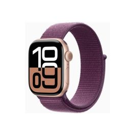Apple MWY83QL/A Watch Series 10 GPS + Cellular 46mm Caja Aluminio Color Ciruela con Correa Loop Deportiva. Pantalla Grande, IP6X, Salud.