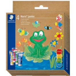 STAEDTLER 8814 D Pintura de Dedos Noris Junior, Set de 4 Colores Surtidos (Azul, Verde, Rojo, Amarillo) para Niños Precio: 26.68999971. SKU: B1HYL7J9EH