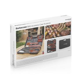 Maletín Barbacoa Barbecase InnovaGoods 18 Piezas
