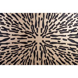 Giner y Colomer Cabecero MDF Dorado y Negro 120 cm