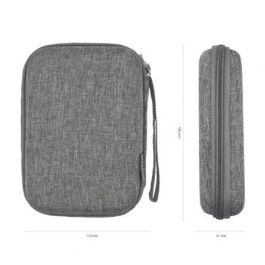 Aisens ASBG-005-GR Estuche Protector Rígido para Disco Duro Externo 2.5" con Cremallera y Malla Organizadora, Gris Aisens ASBG-005-GR Estuche Protector Rígido para Disco Duro Externo 2.5" con Cremallera y Malla Organizadora, Gris