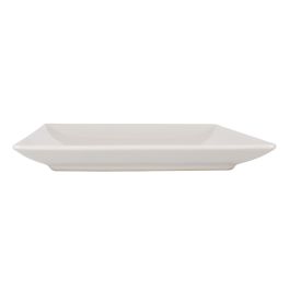 La Mediterranea Fuente Rectangular Ivory Brillo 34 x 22.5 cm (6 Unidades)