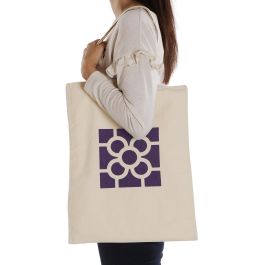 Bolso Compra Urbana Bi Morado Versa 36X48CM (4 Unidades) Bolso Compra Urbana Bi Morado Versa 36X48CM (4 Unidades)